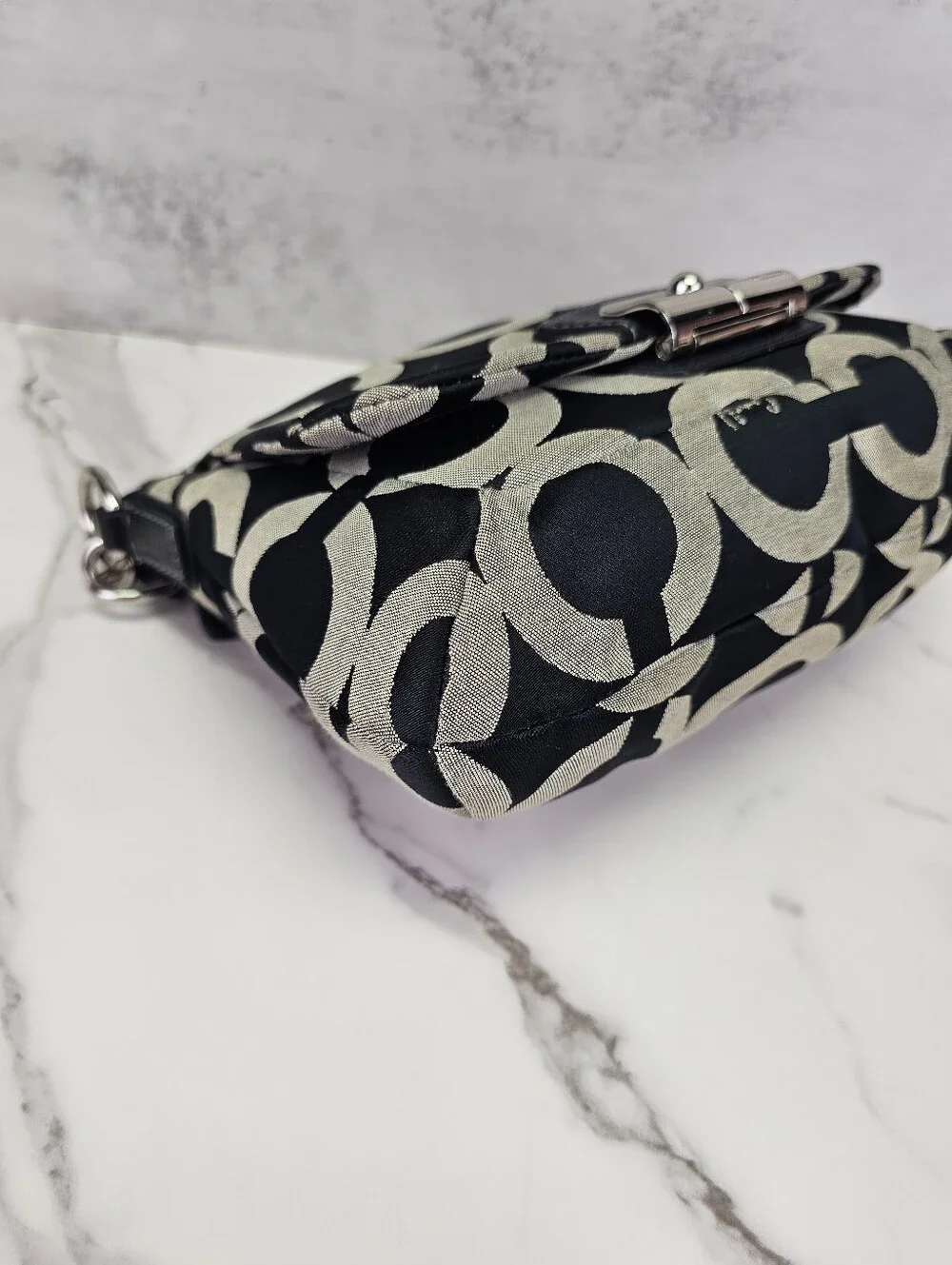 Coach OP Art Kristen Hobo Shoulder Bag